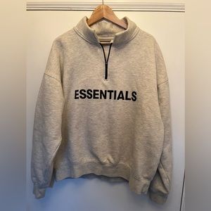 Men’s Fear of God Essentials quarter zip